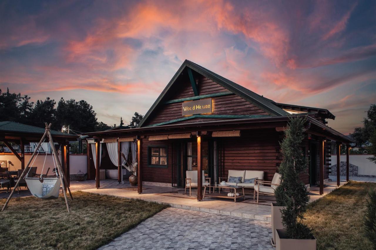 Vergia Wood House "Private Spa" מראה חיצוני תמונה
