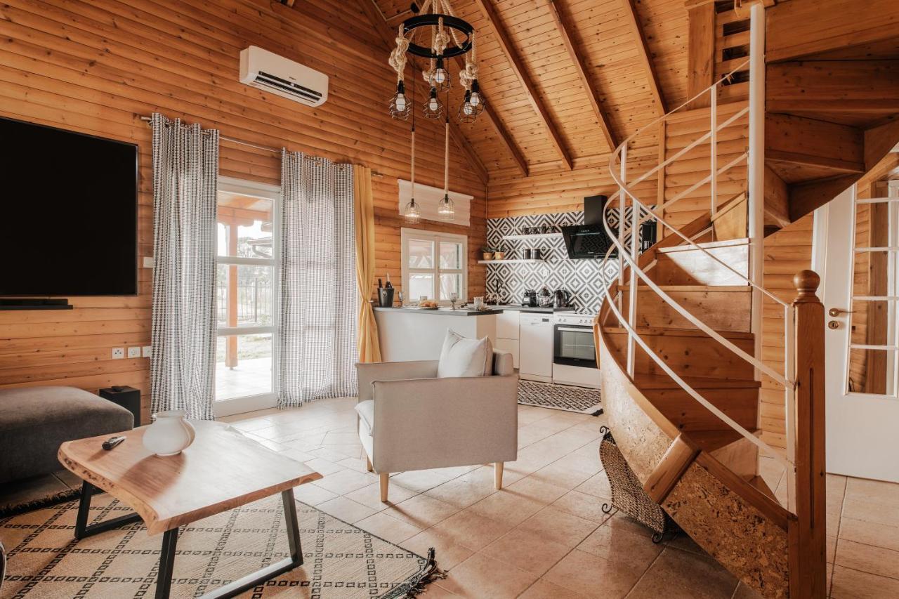 Vergia Wood House "Private Spa" מראה חיצוני תמונה